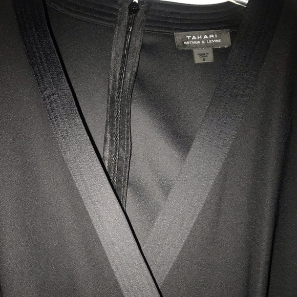 Size 8 Tahari little black dress. - Picture 3 of 6